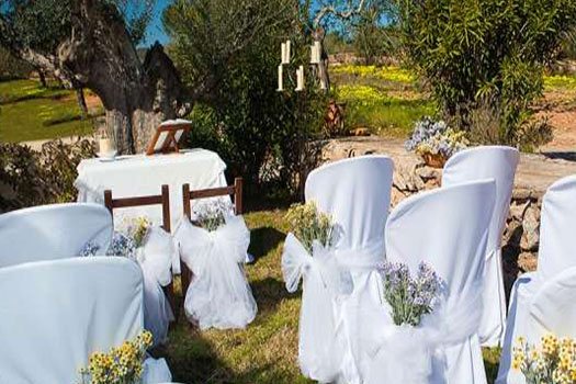 Mariage jardin Ibiza