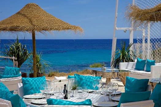 Sélection du site plage Ibiza